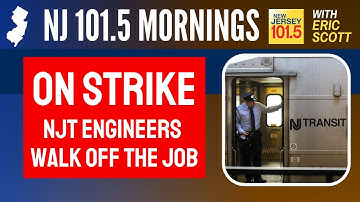 ON STRIKE: NJT engineers walk off the job, trains come to a halt