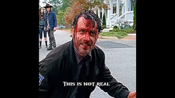 thie is not real rick grimes #twd #thewalkingdead #viralvideo #edit #rickgrimesedits #shorts