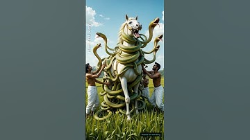 Horse trapped in a pit of dangerous snakes 😭 #ai #horse #animals #snake #momhindistory