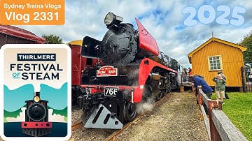 Sydney Trains Vlog 2331: Thirlmere Festival of Steam 2025