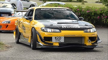 JDM Cars leaving “Welcome to Japan” 2025″- 2000 GT-R, S14, Chaser, S800, Century, S2000, RX7…