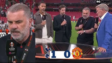Unbelievable! Ange Postecoglou’s INSANE Reaction After Europa League Victory Over Man United 🤯 🔴🔴